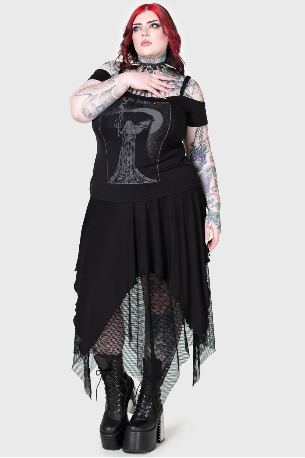 Women Midi Skirts | Killstar Witchiness Skirt