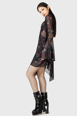 Women Mini | Killstar Bellflora Mesh Dress
