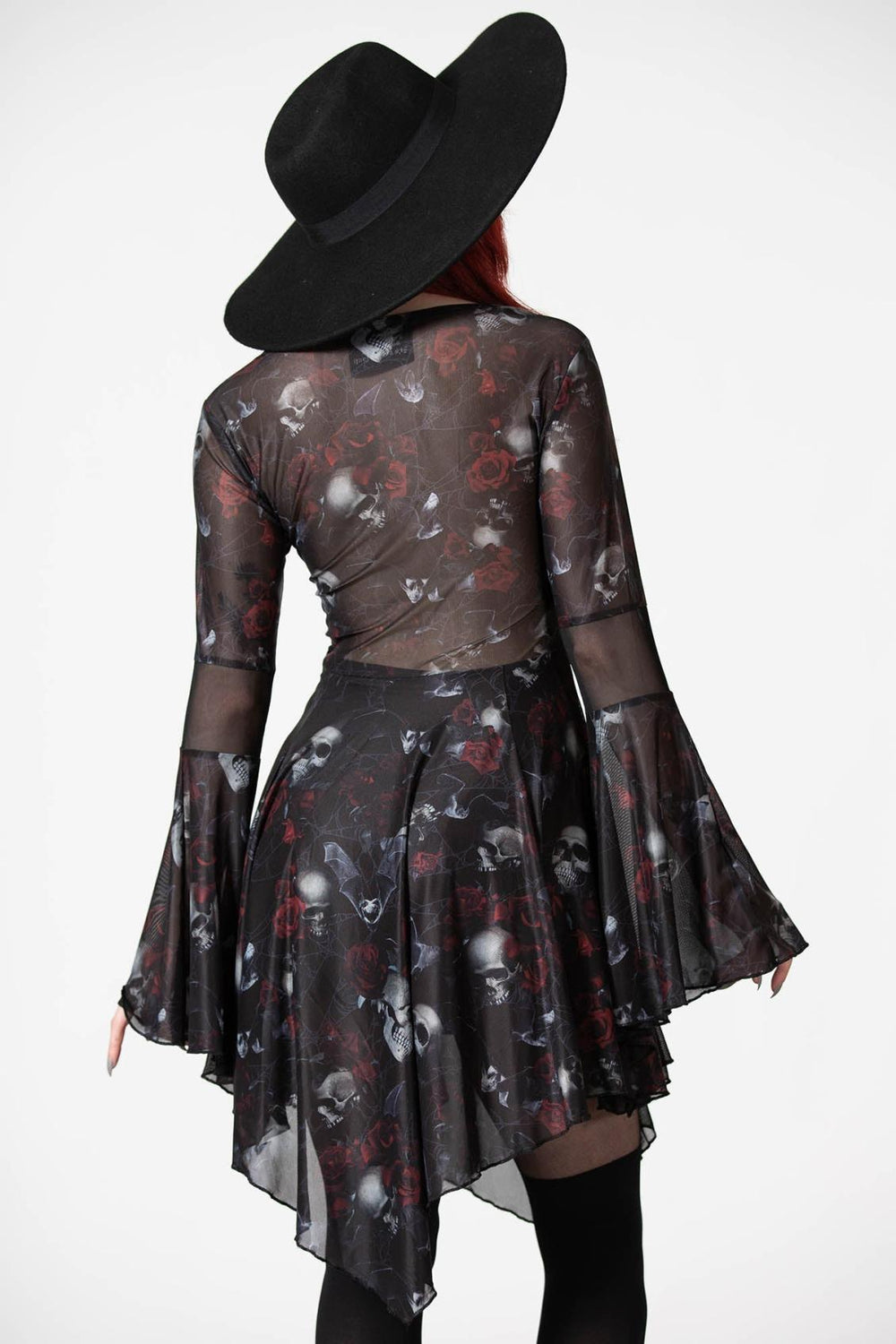 Women Mini | Killstar Bellflora Mesh Dress