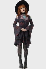 Women Mini | Killstar Blood Rose Mini Dress