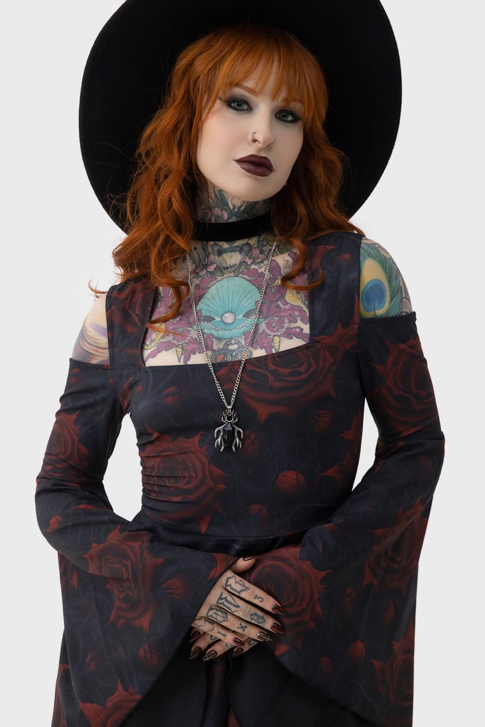 Women Mini | Killstar Blood Rose Mini Dress