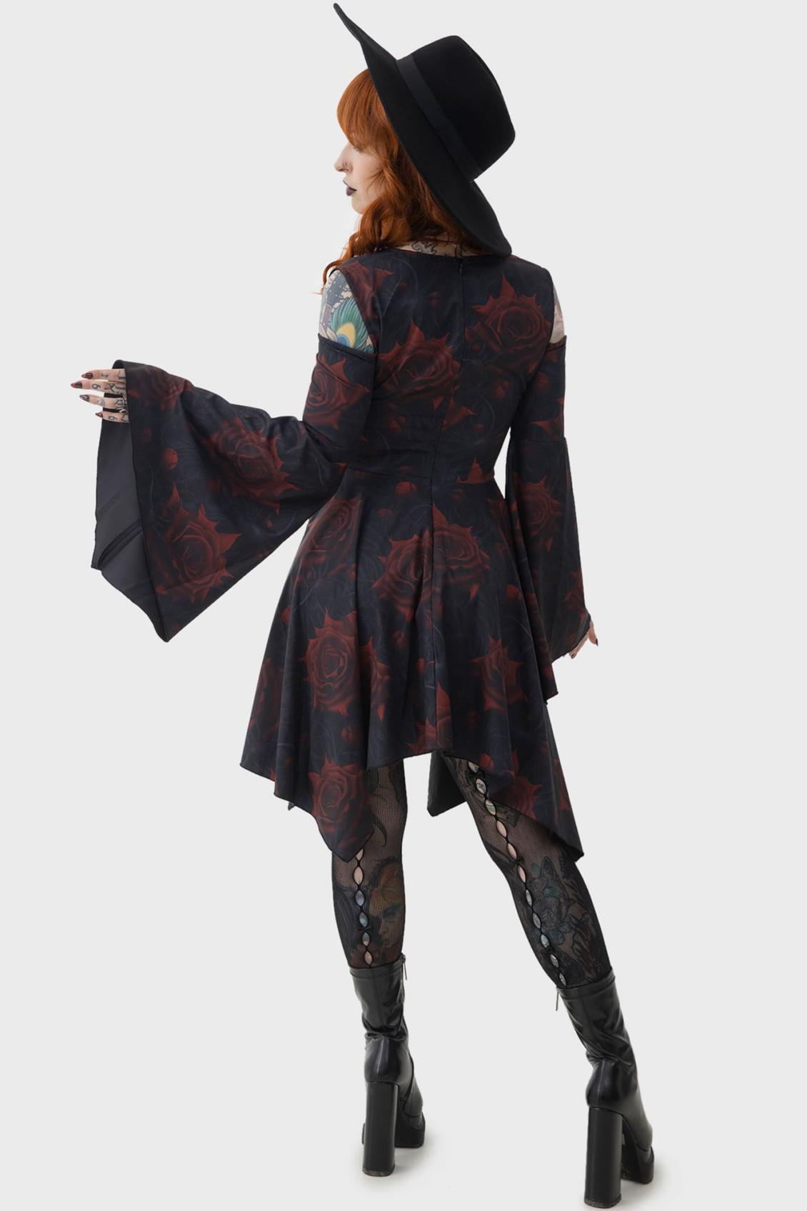 Women Mini | Killstar Blood Rose Mini Dress