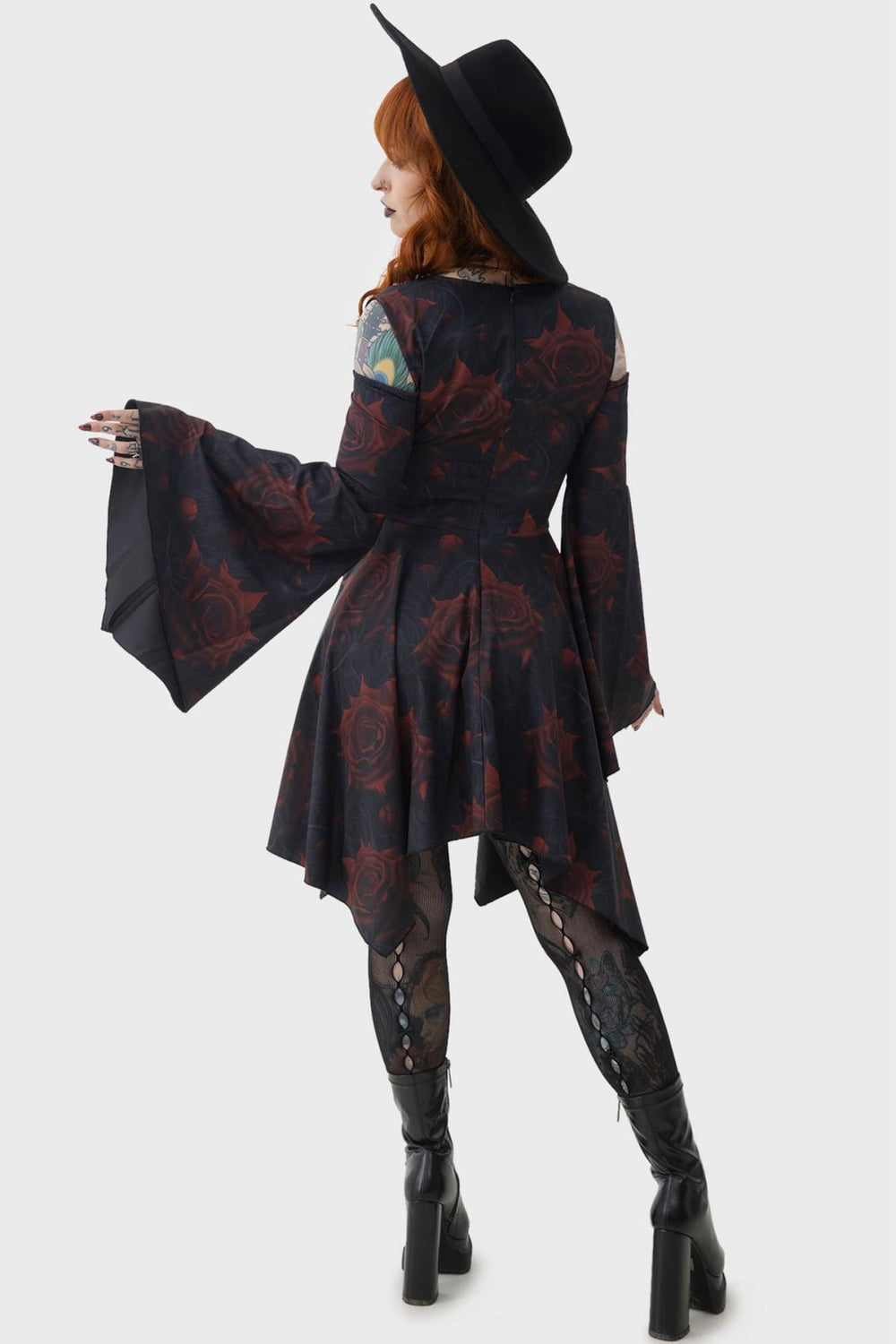 Women Mini | Killstar Blood Rose Mini Dress