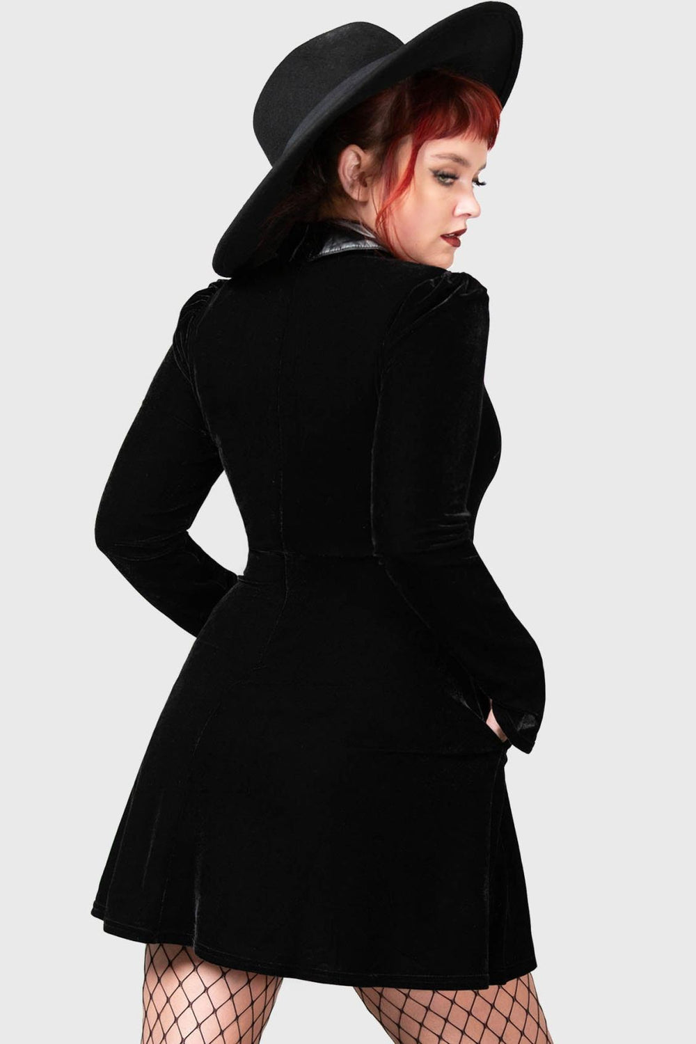 Women Mini | Killstar Cathedral II Skater Dress [B]