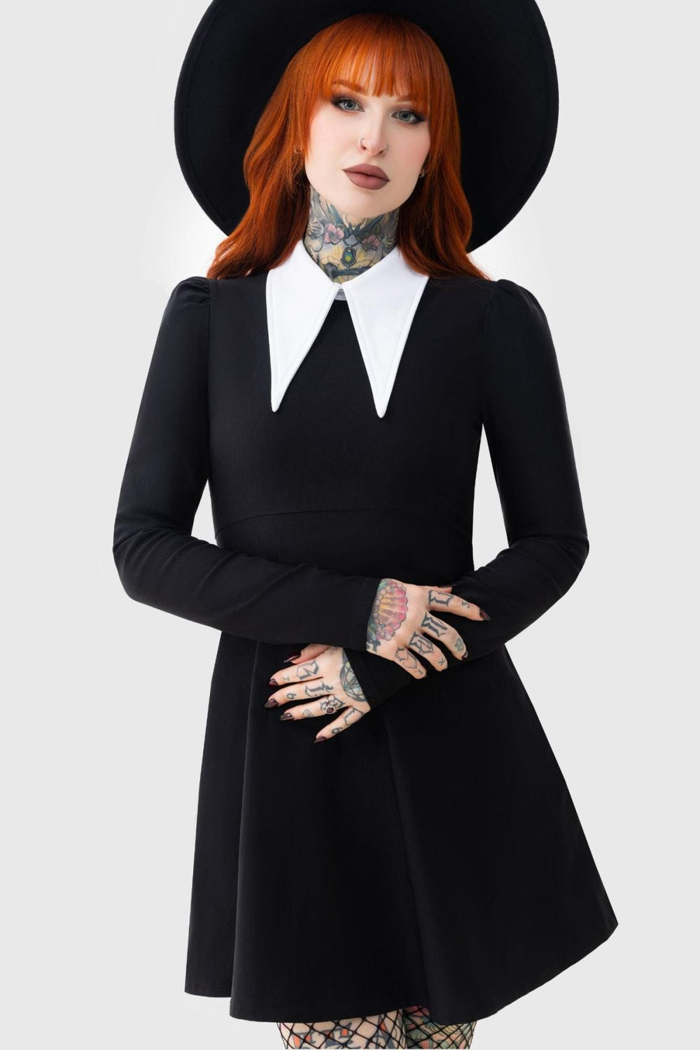 Women Mini | Killstar Cathedral Skater Dress