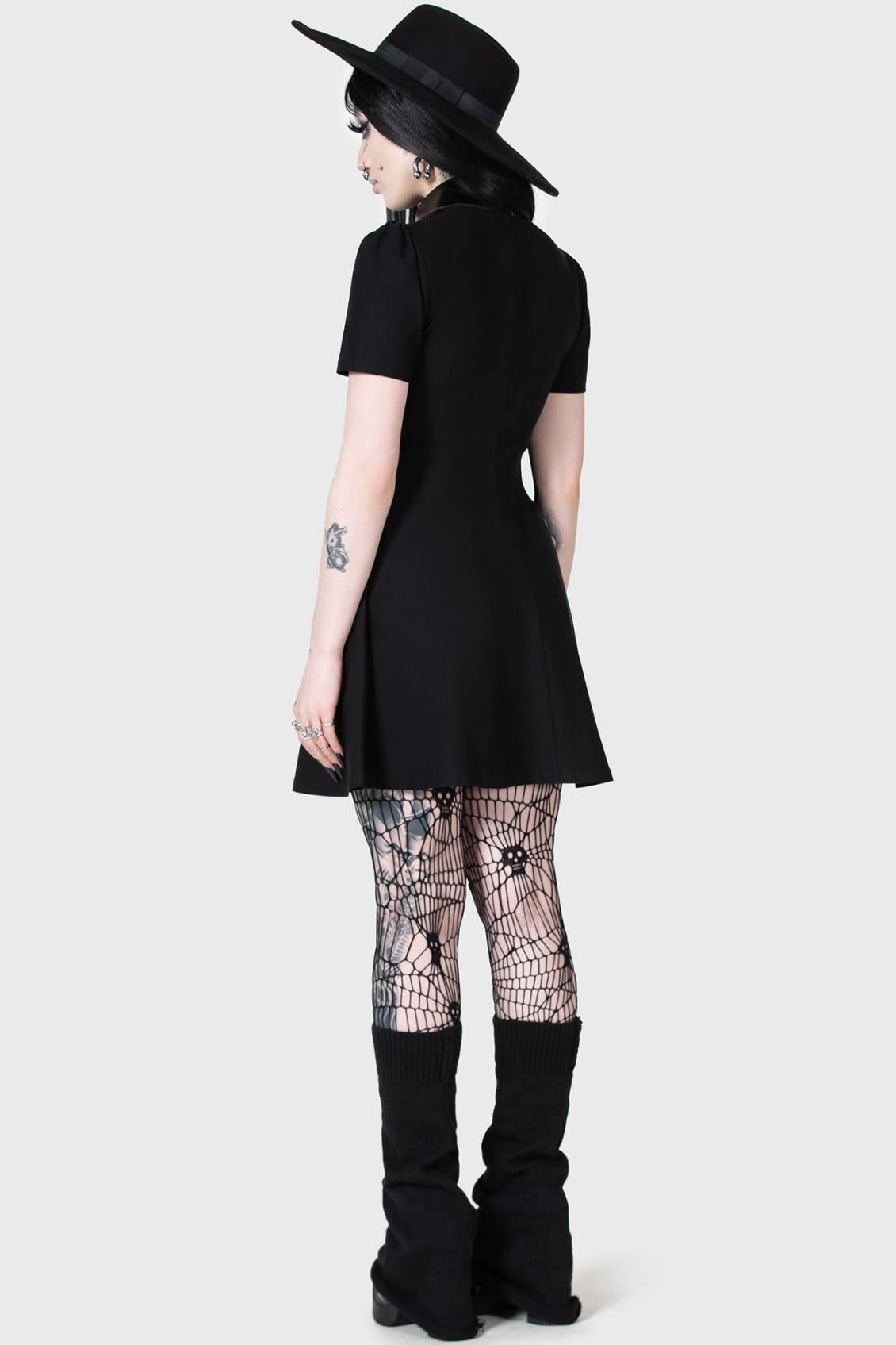 Women Mini | Killstar Chapel Collar Dress