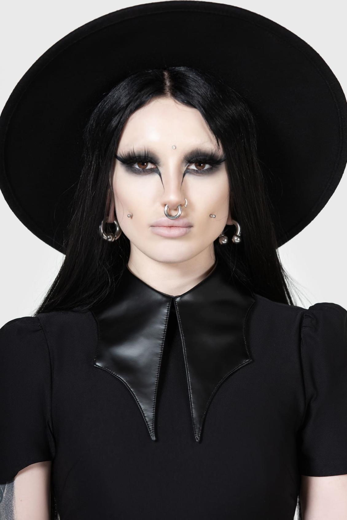 Women Mini | Killstar Chapel Collar Dress