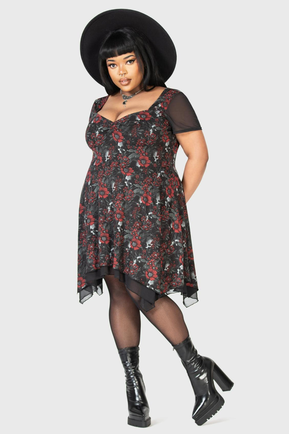 Women Mini | Killstar Crimson Decay Mini Dress