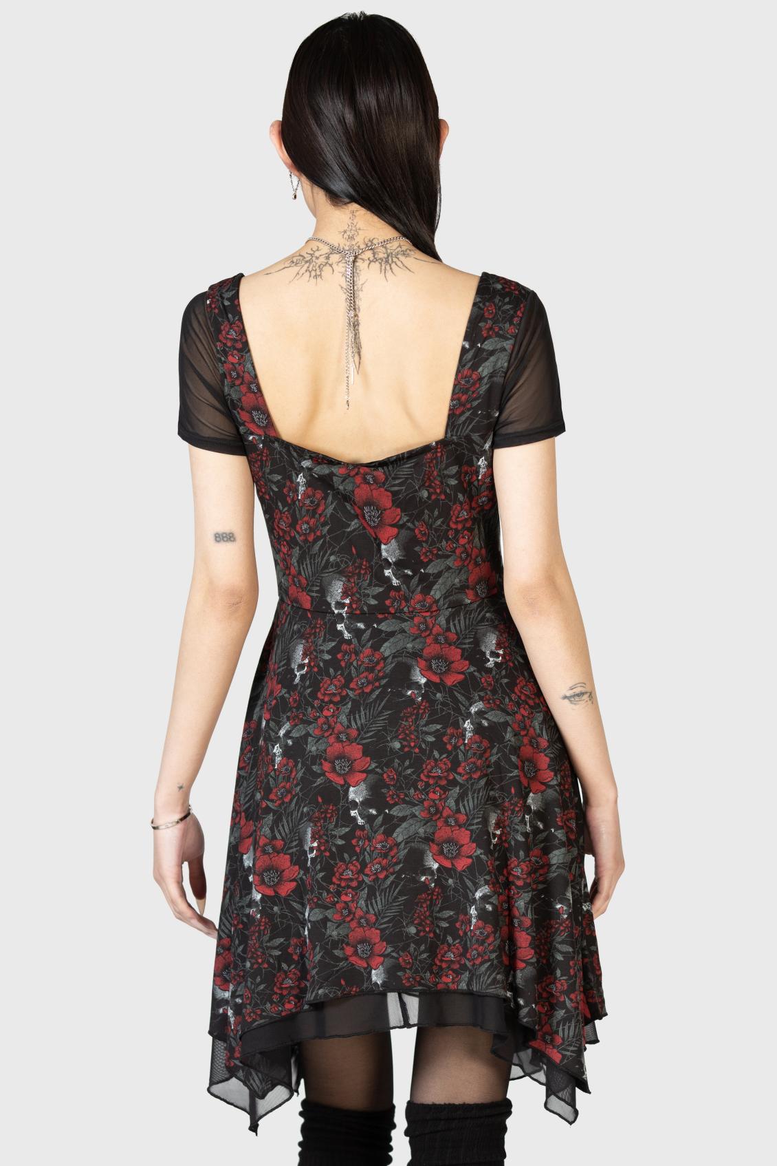 Women Mini | Killstar Crimson Decay Mini Dress