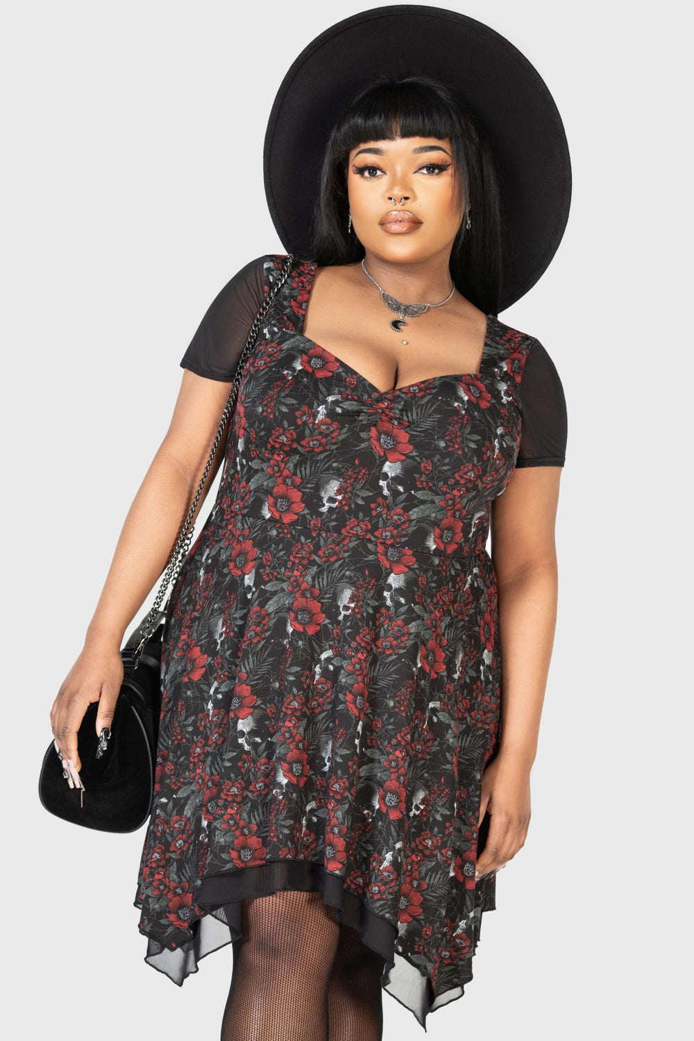 Women Mini | Killstar Crimson Decay Mini Dress