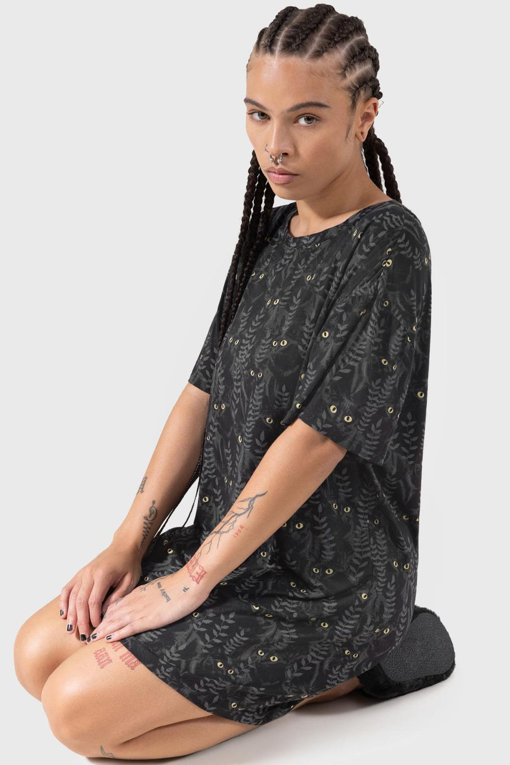 Women Mini | Killstar Familiar Woods T-Shirt Dress