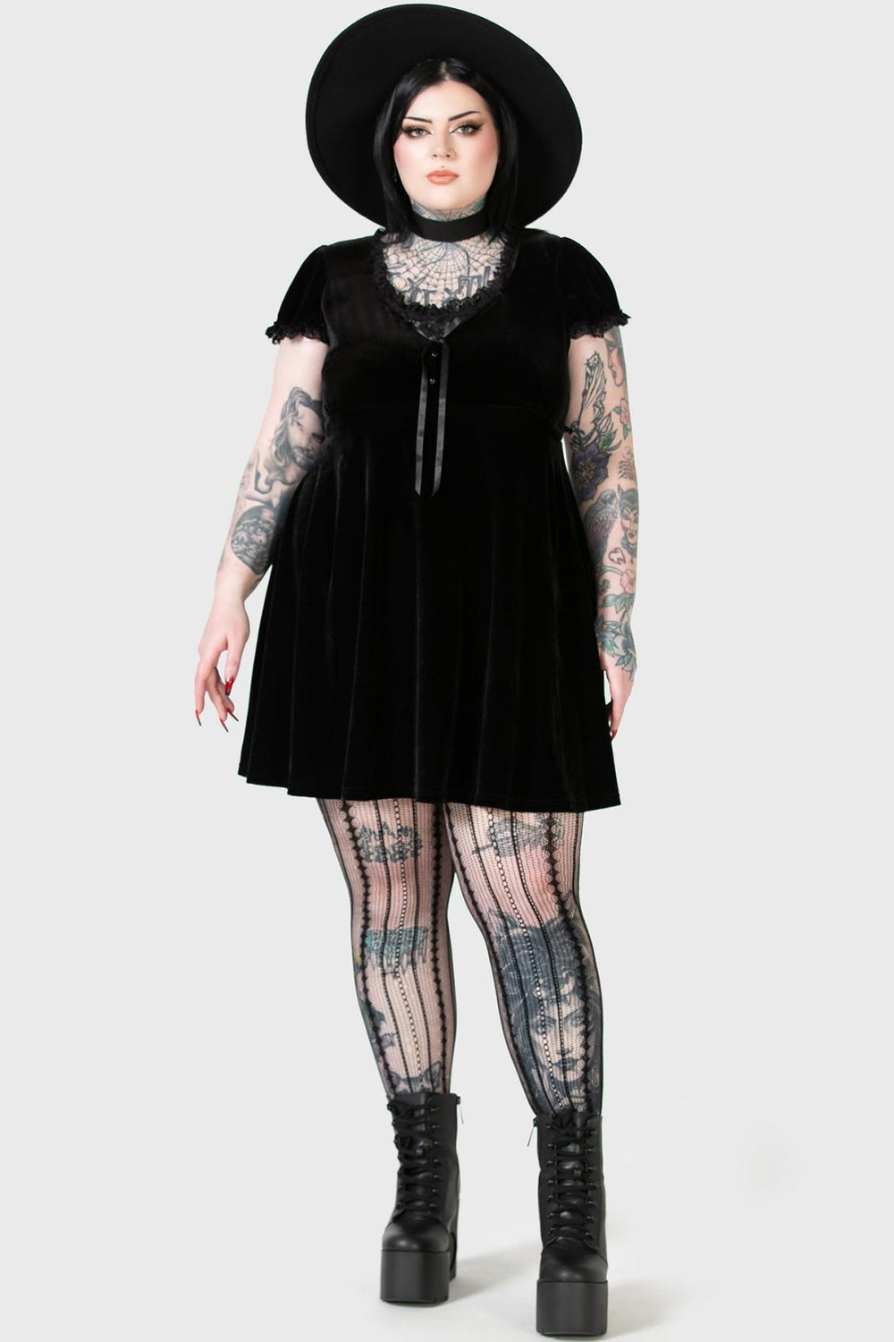 Women Mini | Killstar Heather Babydoll Dress [B]