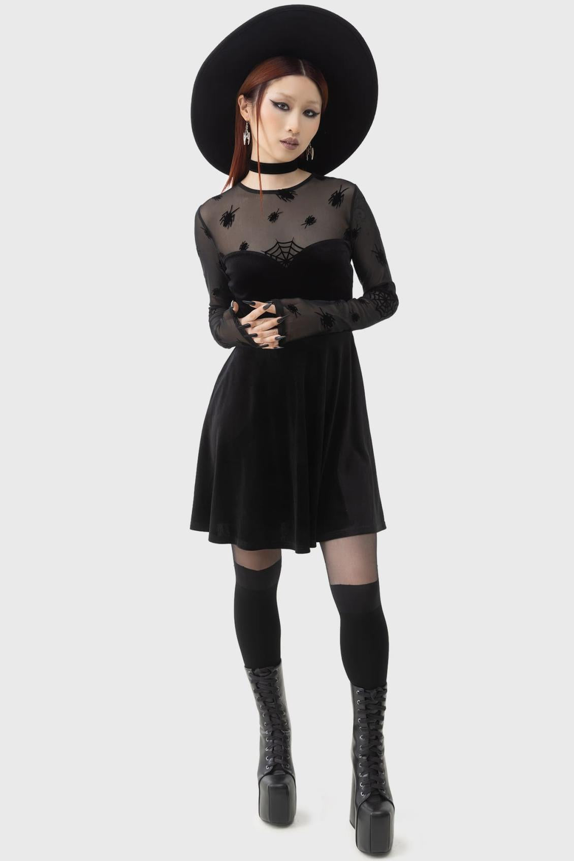 Women Mini | Killstar Here Lies Beetlejuice Mini Dress