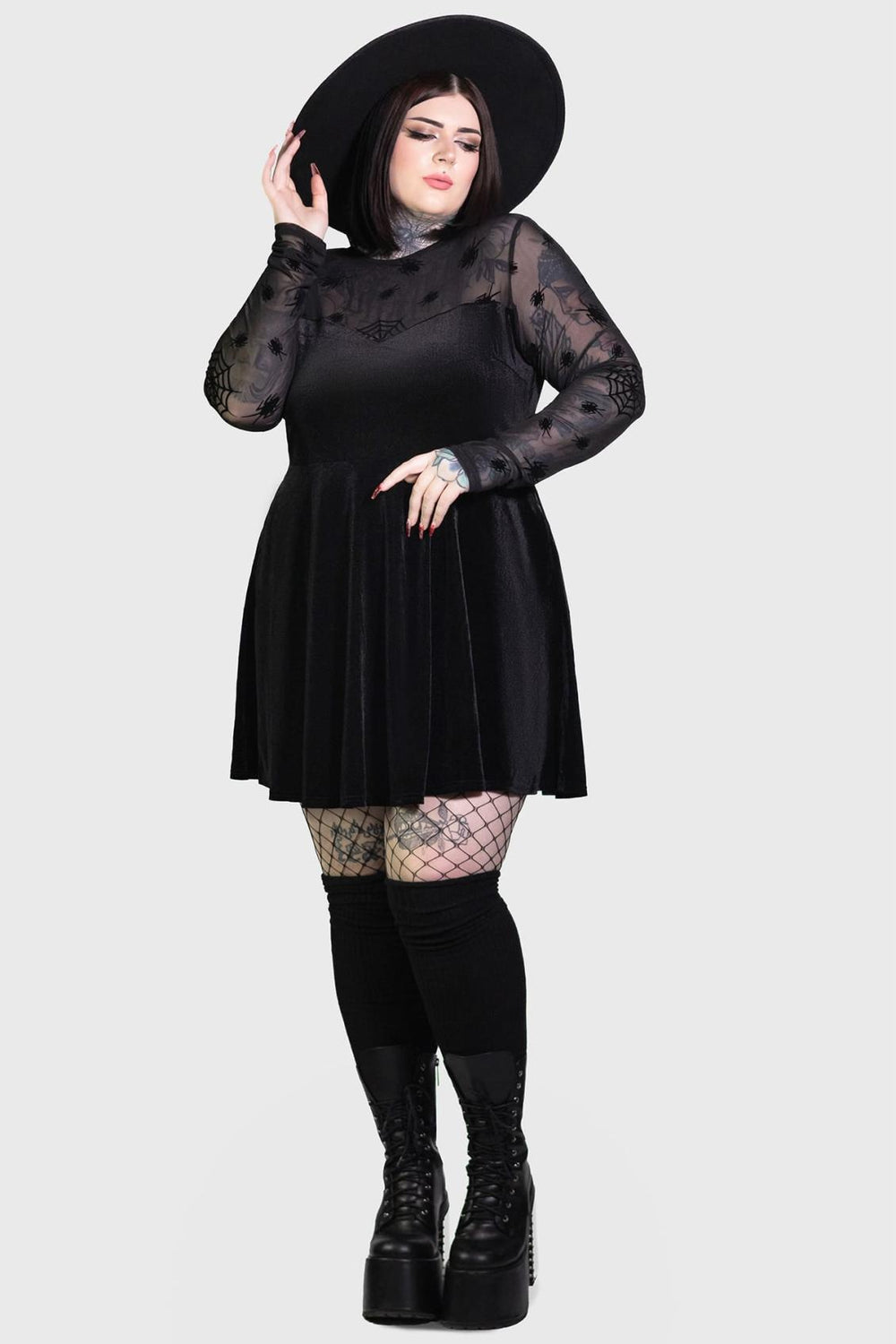 Women Mini | Killstar Here Lies Beetlejuice Mini Dress