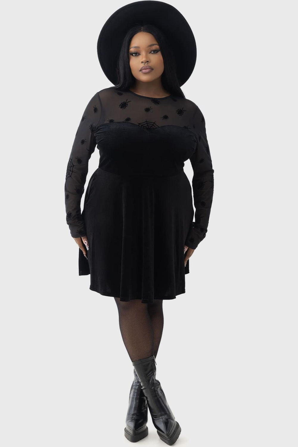 Women Mini | Killstar Here Lies Beetlejuice Mini Dress