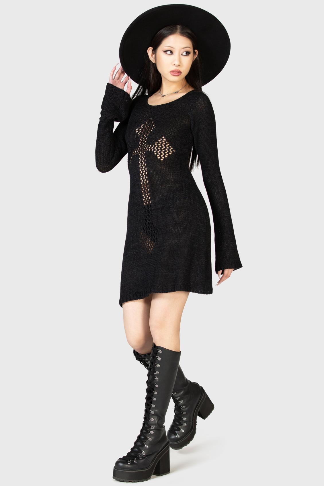 Women Mini | Killstar Into The Abyss Cover Up Dress