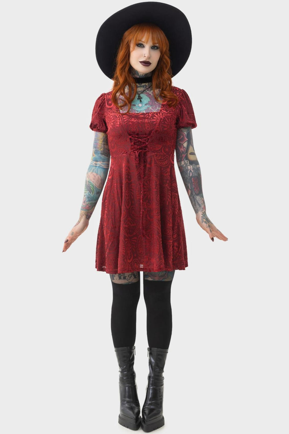 Women Mini | Killstar Lepidoptera Skater Dress