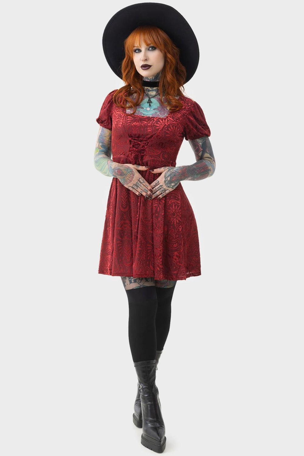 Women Mini | Killstar Lepidoptera Skater Dress