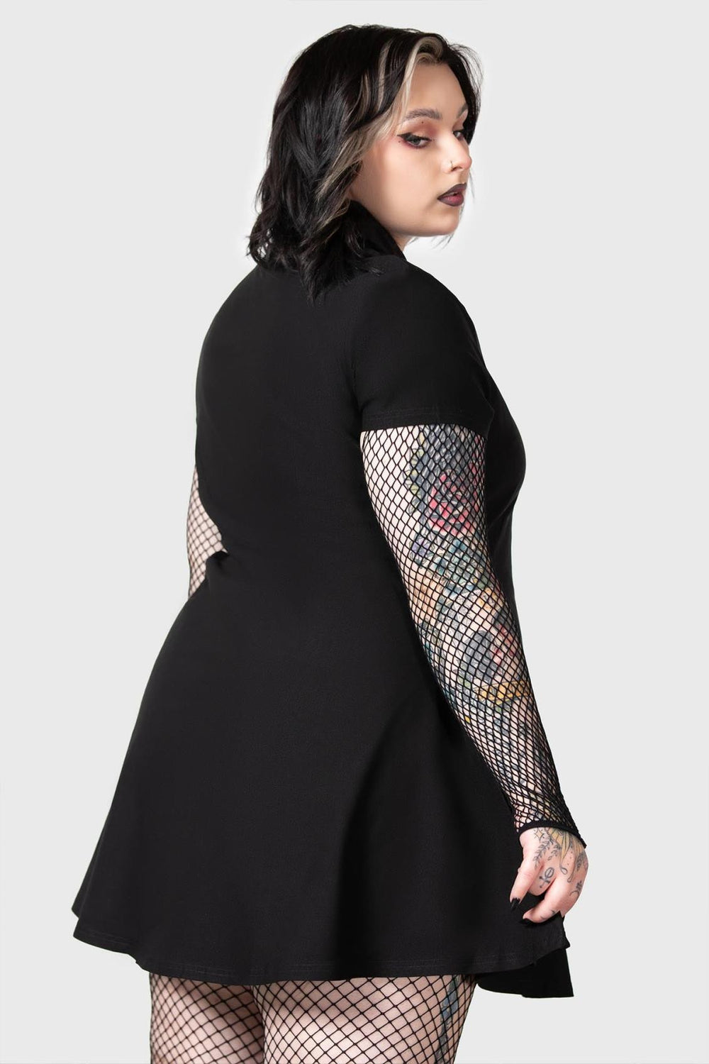 Women Mini | Killstar Lil Vampurr Collar Dress