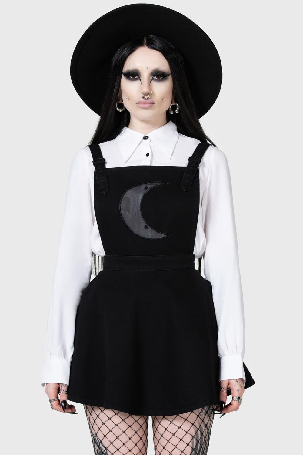 Women Mini | Killstar Luna Orb Pinafore Dress