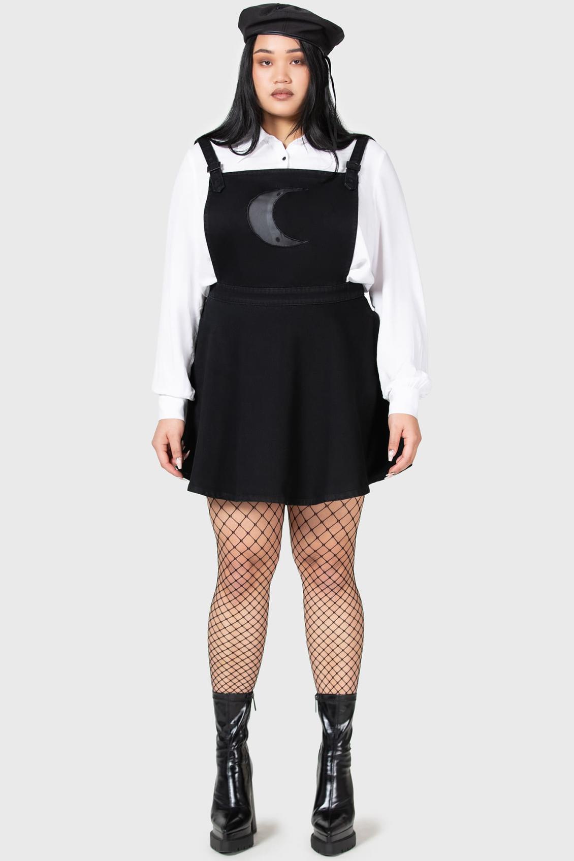 Women Mini | Killstar Luna Orb Pinafore Dress