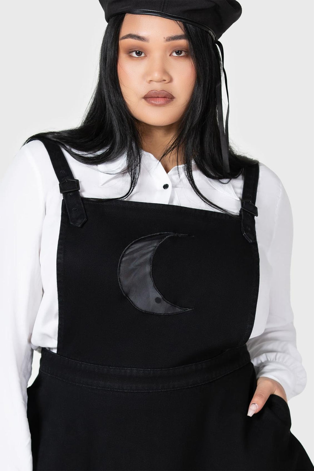 Women Mini | Killstar Luna Orb Pinafore Dress