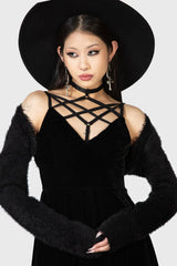 Women Mini | Killstar Magica Skater Dress [B]