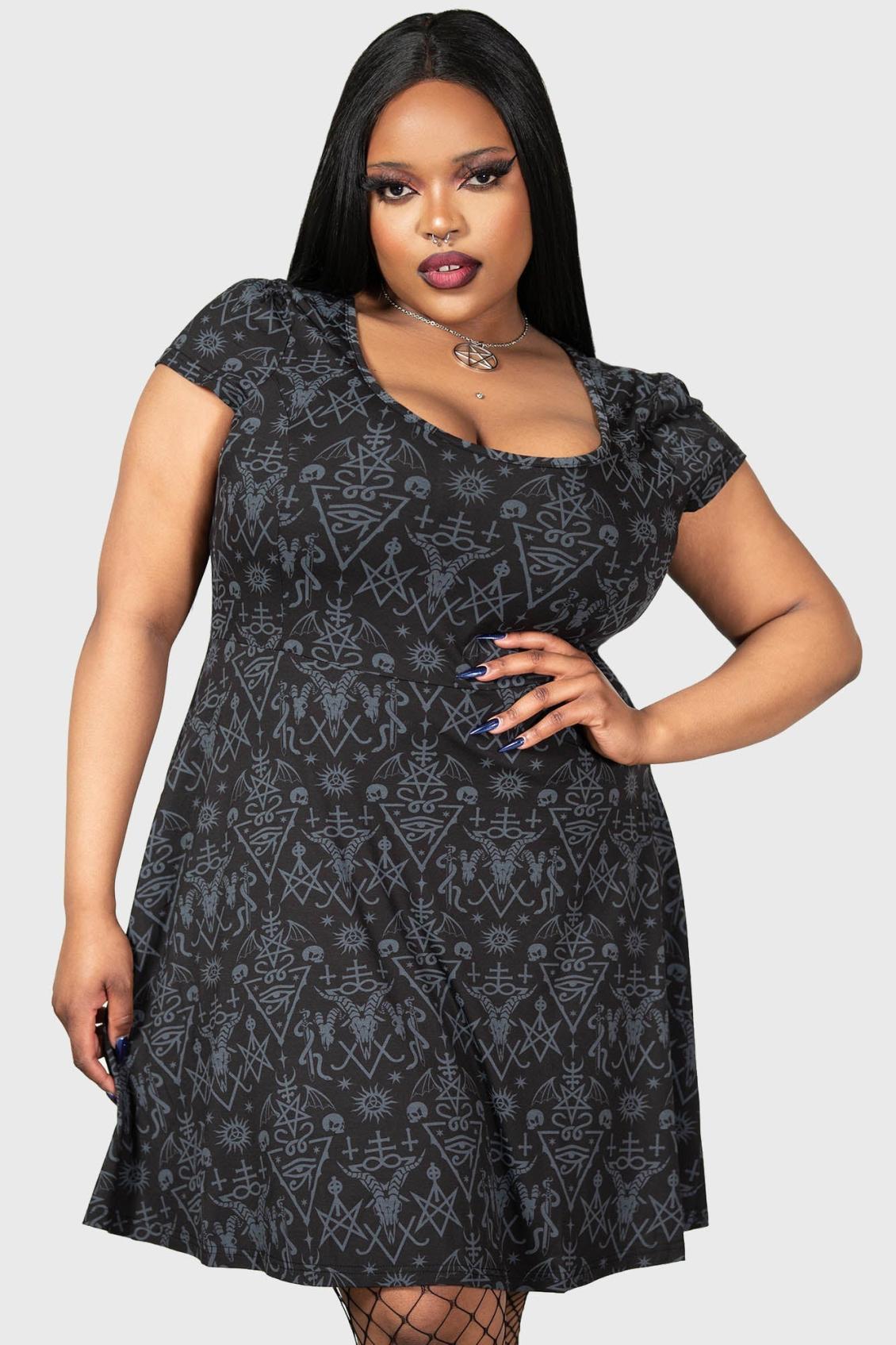 Women Mini | Killstar Maiden&#039;s Spirit Skater Dress