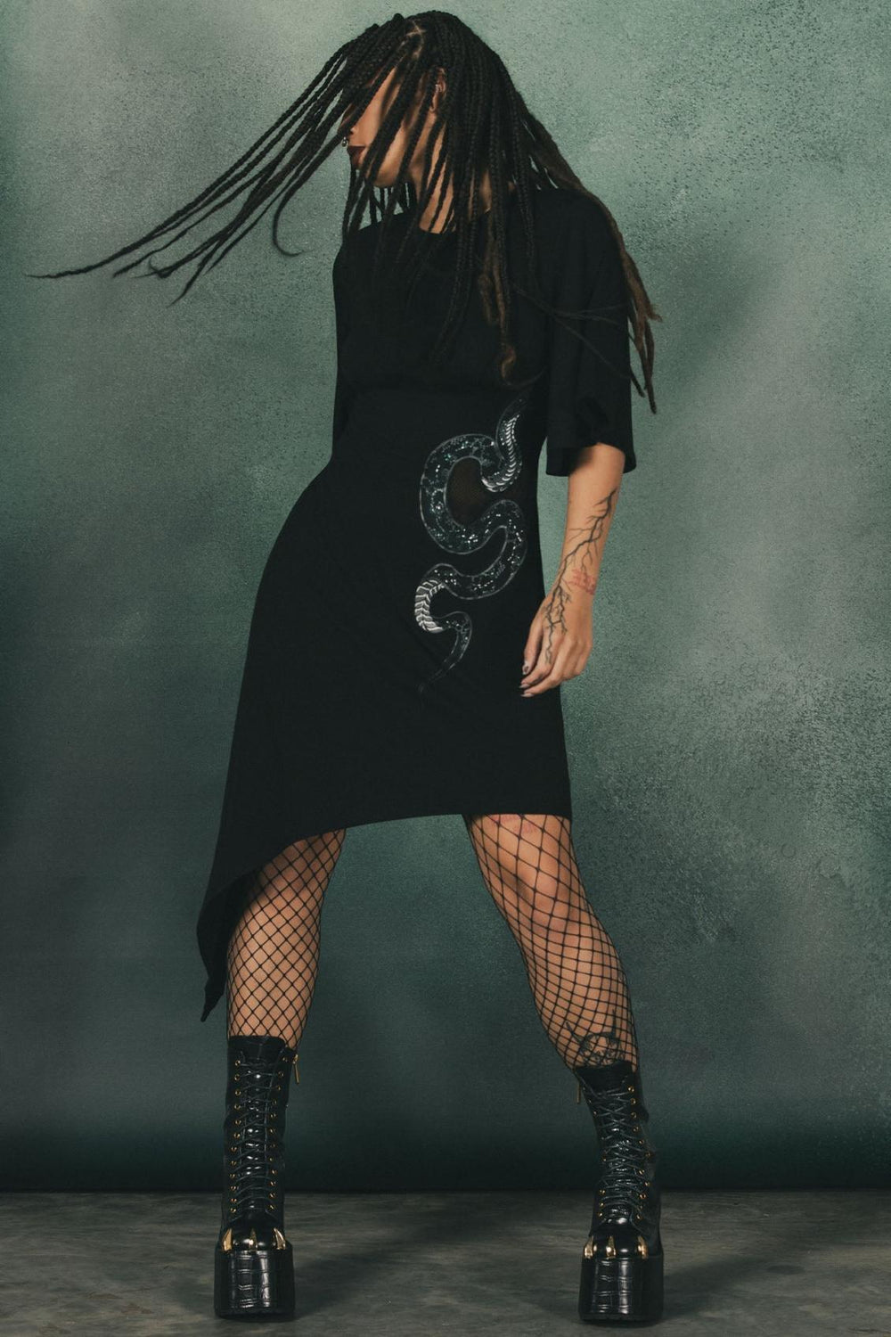 Women Mini | Killstar Maple Asymmetric Dress