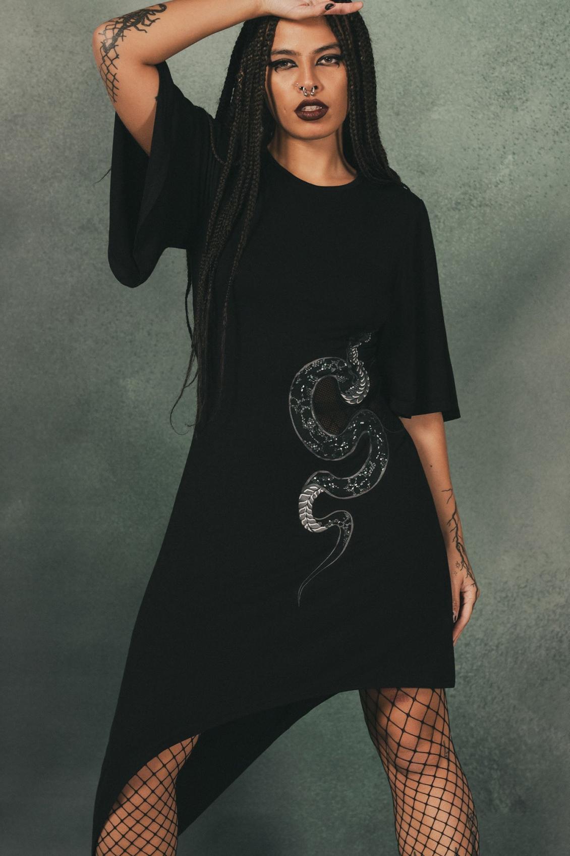Women Mini | Killstar Maple Asymmetric Dress