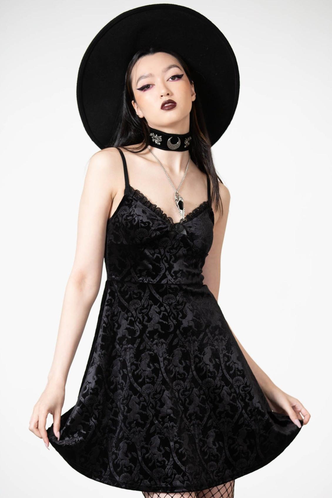 Women Mini | Killstar Mistress Of Mayhem Skater Dress [B]