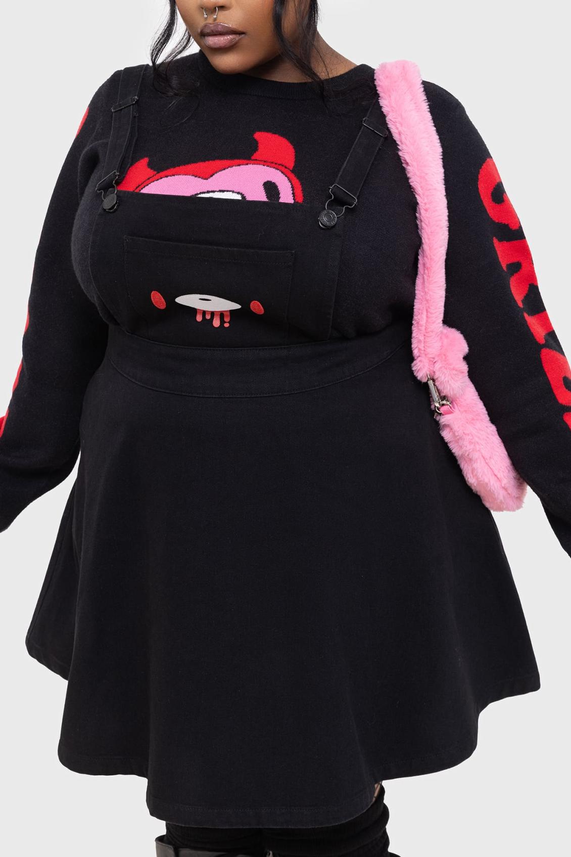 Women Mini | Killstar Naughty Grizzly Pinafore Dress