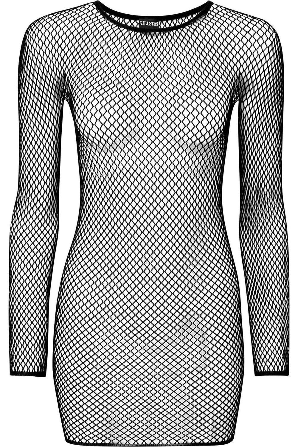 Women Mini | Killstar Nicole Fishnet Dress [B]
