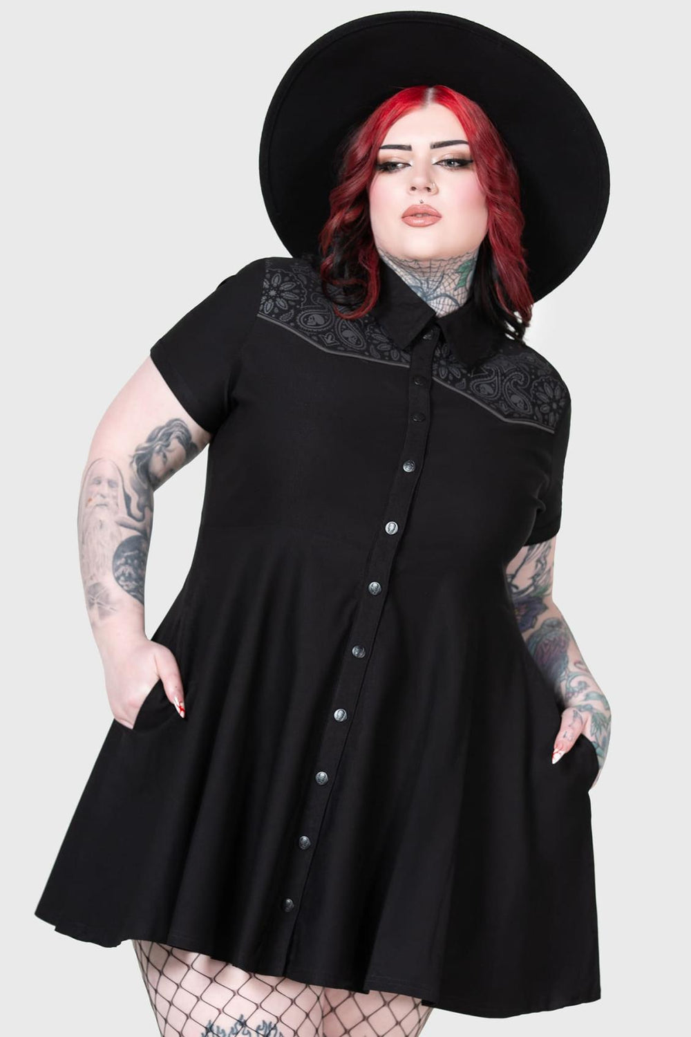 Women Mini | Killstar No Where&#039;s Ville Skater Dress