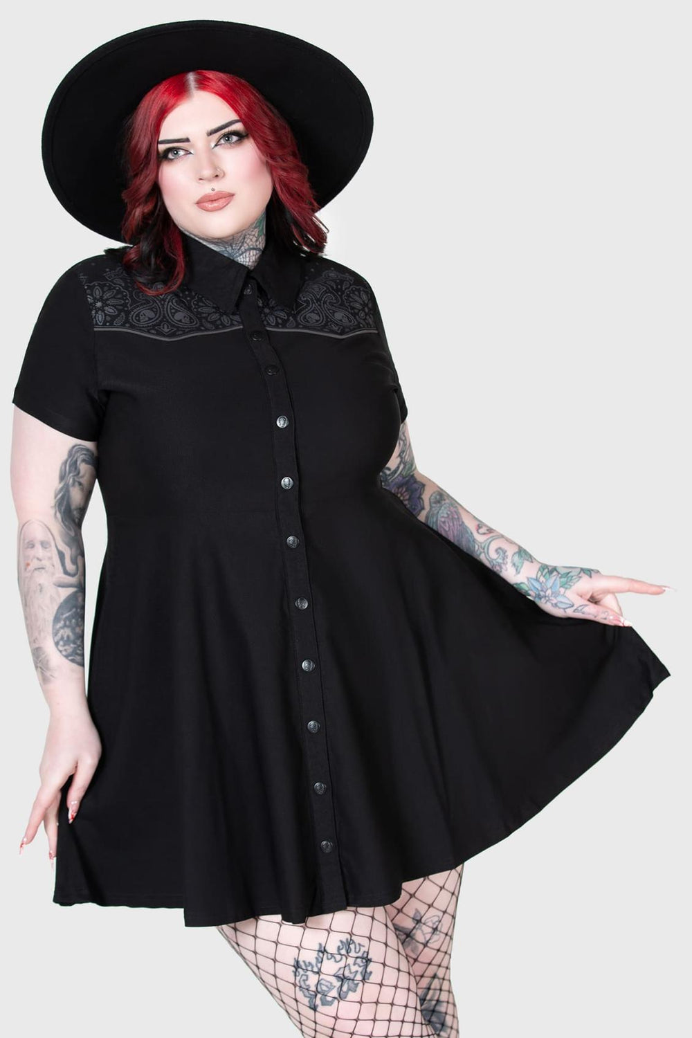 Women Mini | Killstar No Where&#039;s Ville Skater Dress