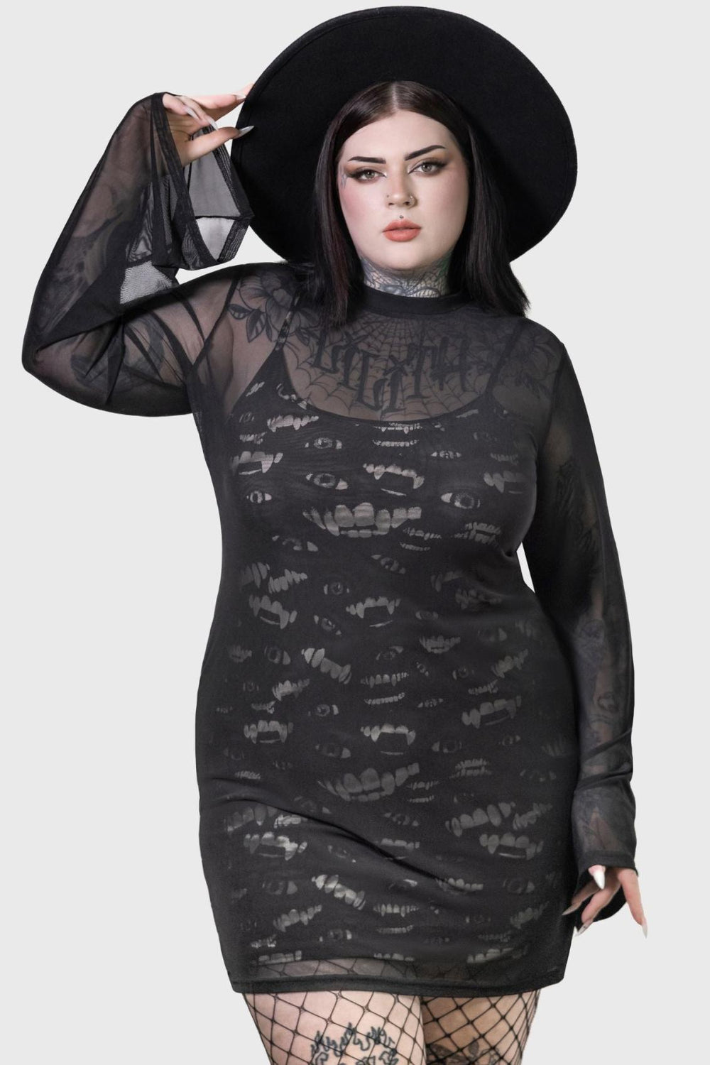 Women Mini | Killstar Sheer Vamp Dress