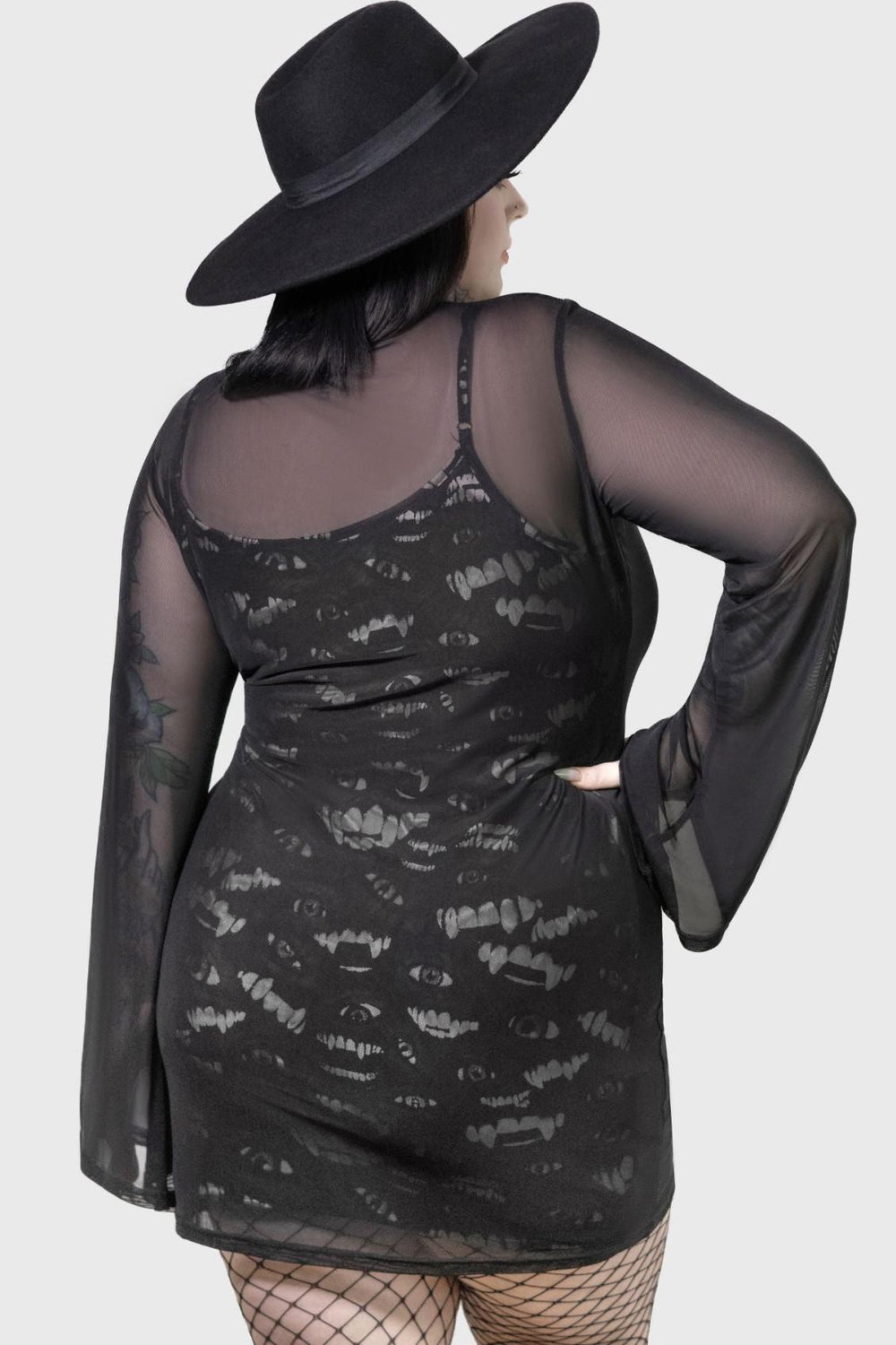 Women Mini | Killstar Sheer Vamp Dress