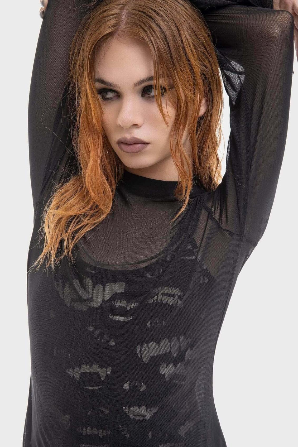 Women Mini | Killstar Sheer Vamp Dress