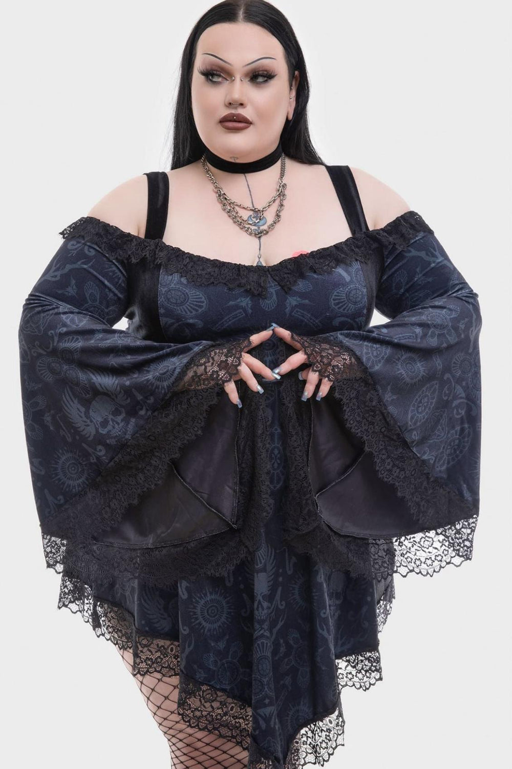 Women Mini | Killstar Temptation Bardot Dress