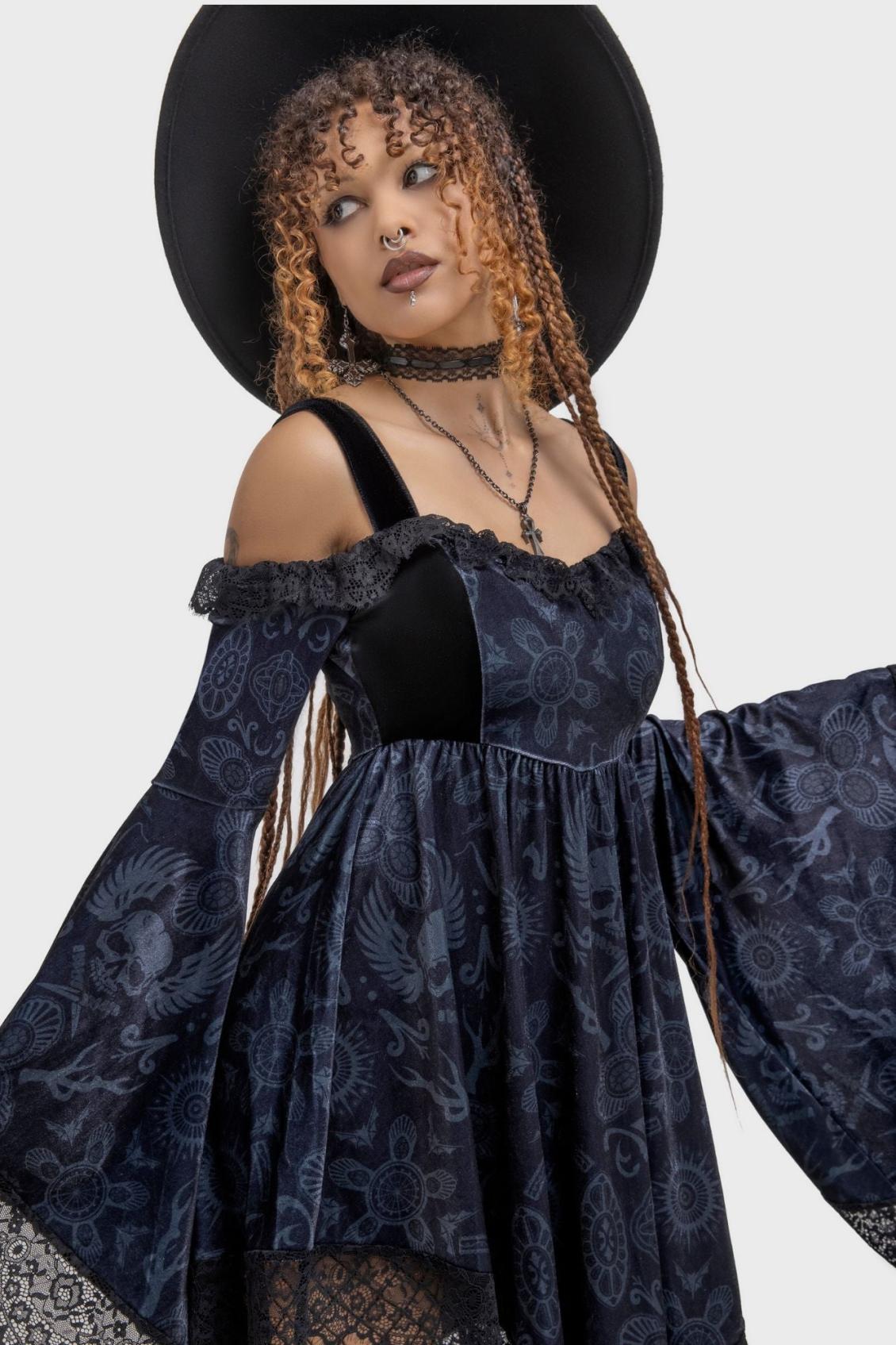 Women Mini | Killstar Temptation Bardot Dress