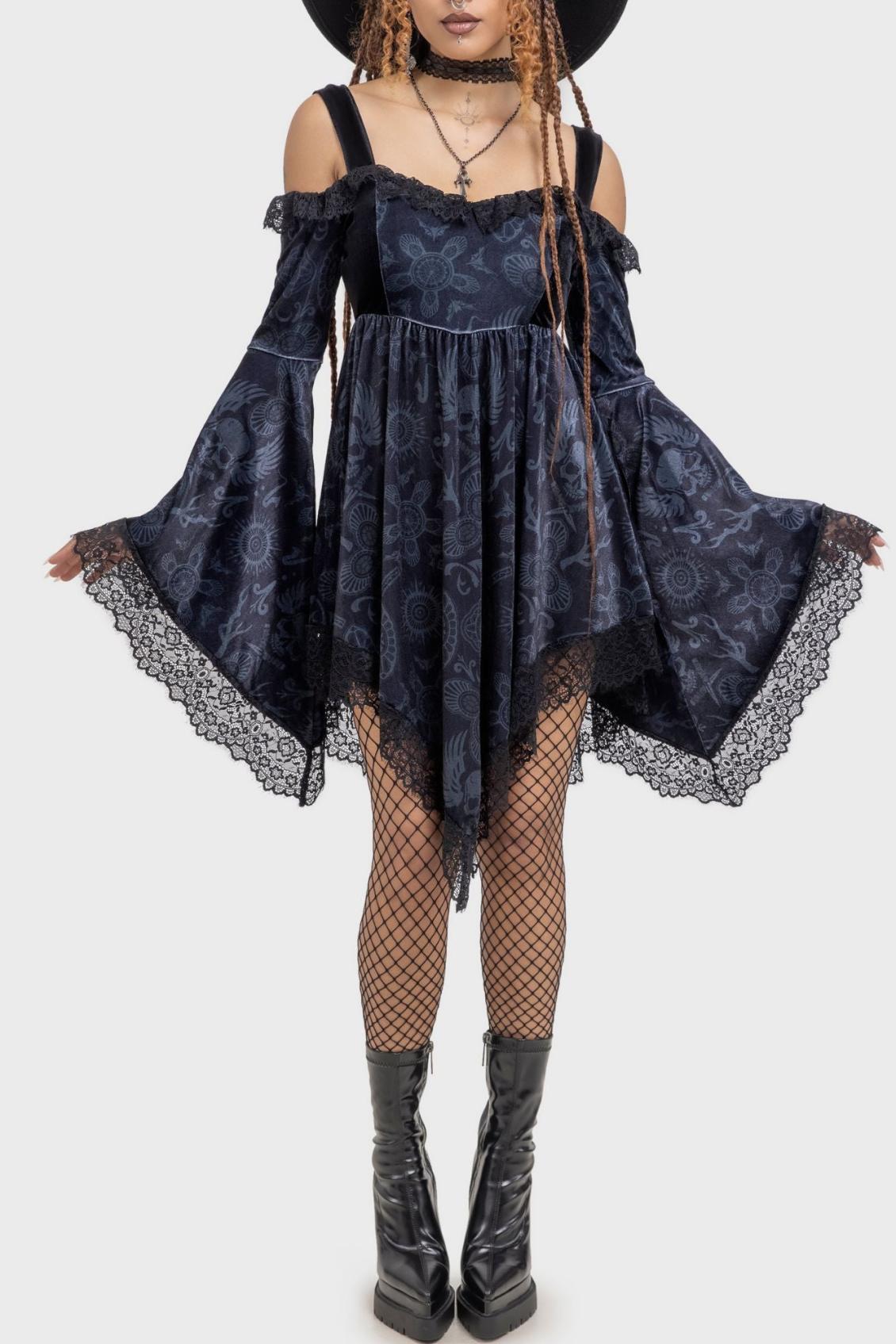 Women Mini | Killstar Temptation Bardot Dress