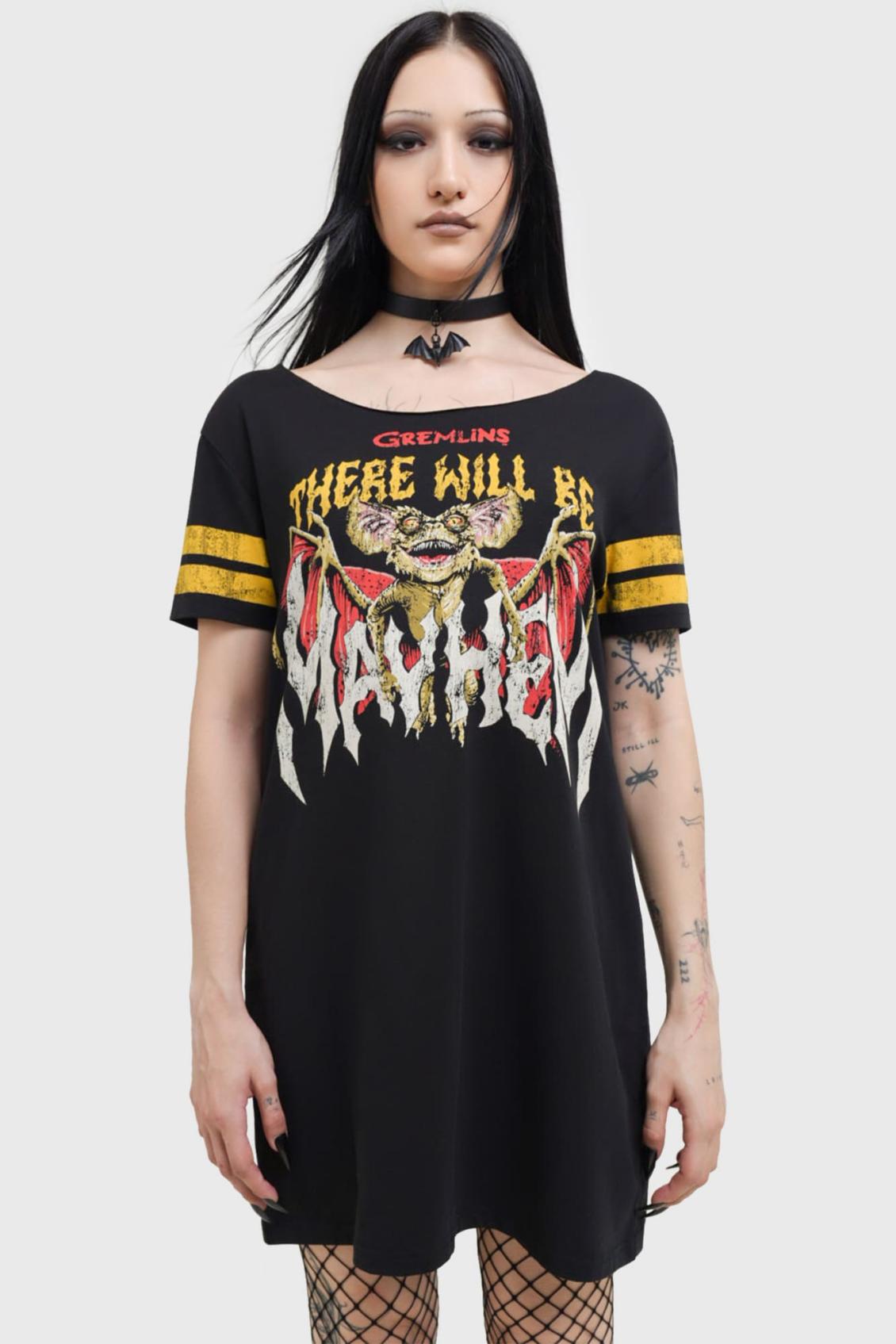 Women Mini | Killstar Trouble Maker T-Shirt Dress