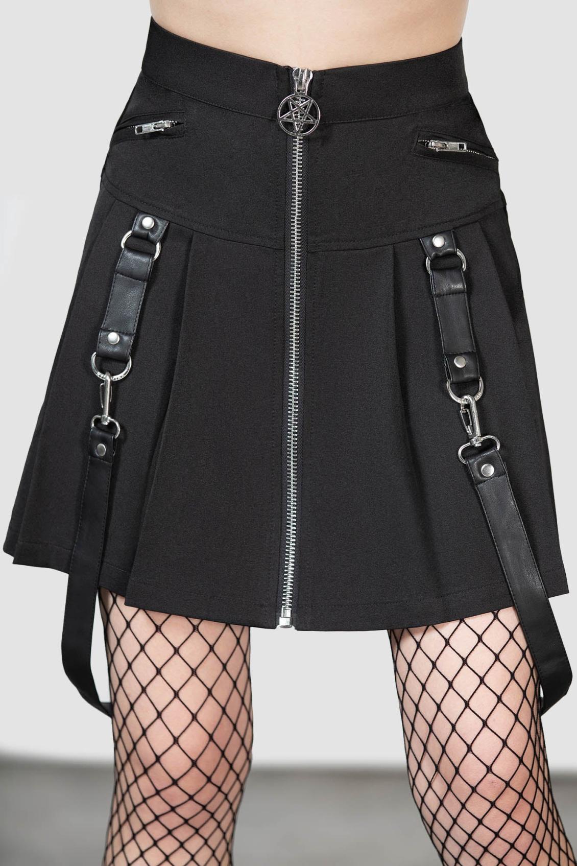 Women Mini Skirts | Killstar Blaire B*tch Mini Skirt [B]