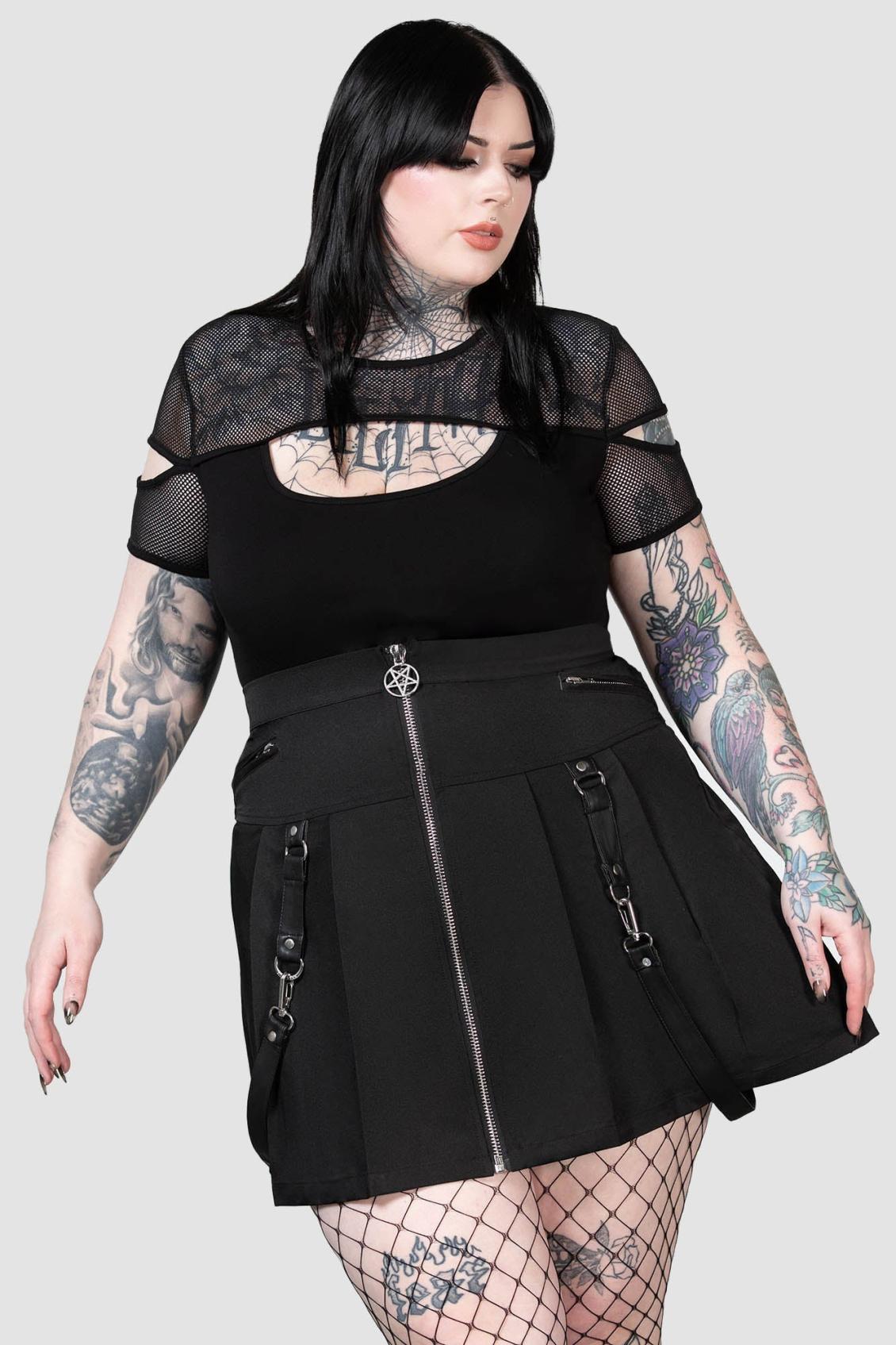 Women Mini Skirts | Killstar Blaire B*tch Mini Skirt [B]