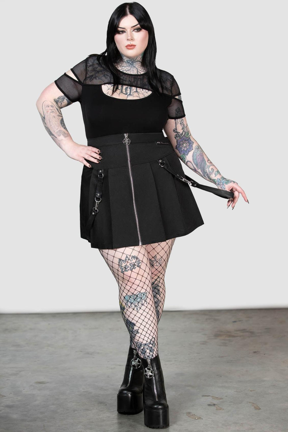 Women Mini Skirts | Killstar Blaire B*tch Mini Skirt [B]