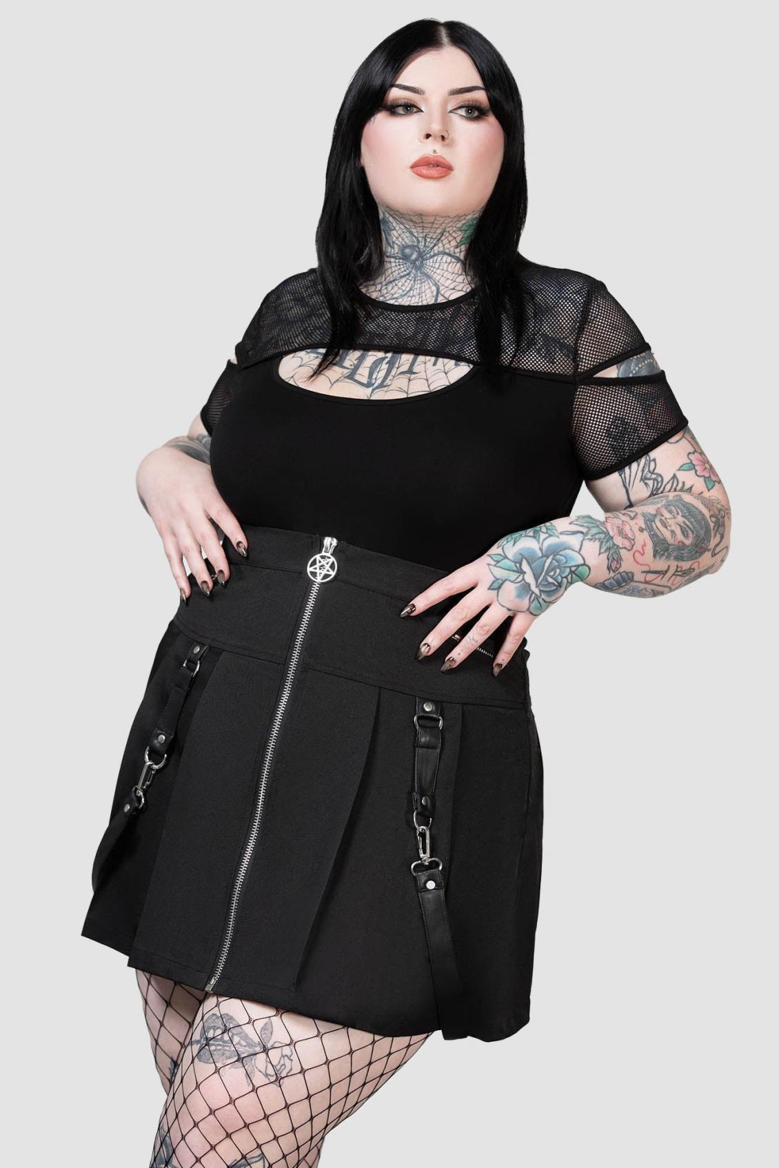Women Mini Skirts | Killstar Blaire B*tch Mini Skirt [B]