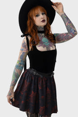 Women Mini Skirts | Killstar Blood Rose Skirt