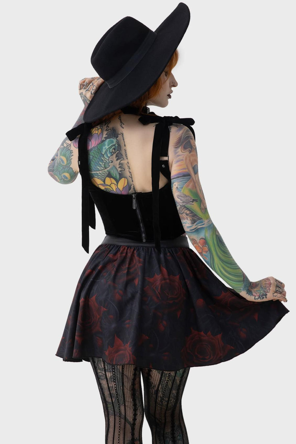 Women Mini Skirts | Killstar Blood Rose Skirt