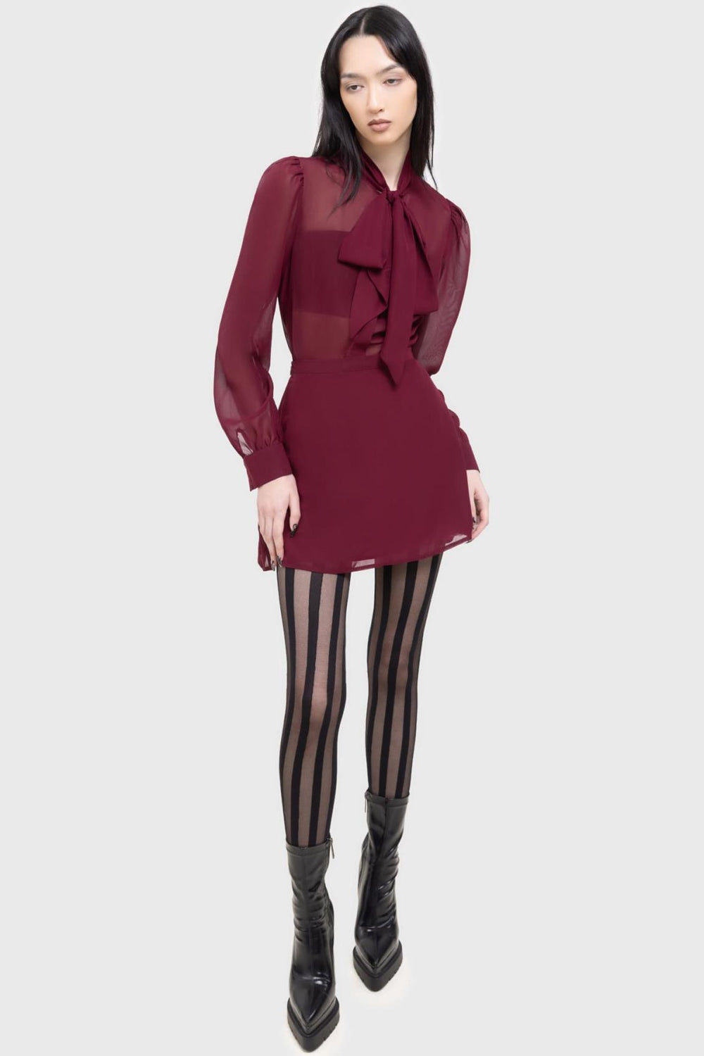 Women Mini Skirts | Killstar Crimson Oracle Skirt