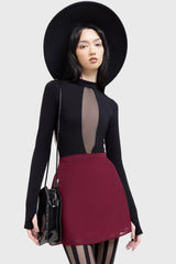 Women Mini Skirts | Killstar Crimson Oracle Skirt